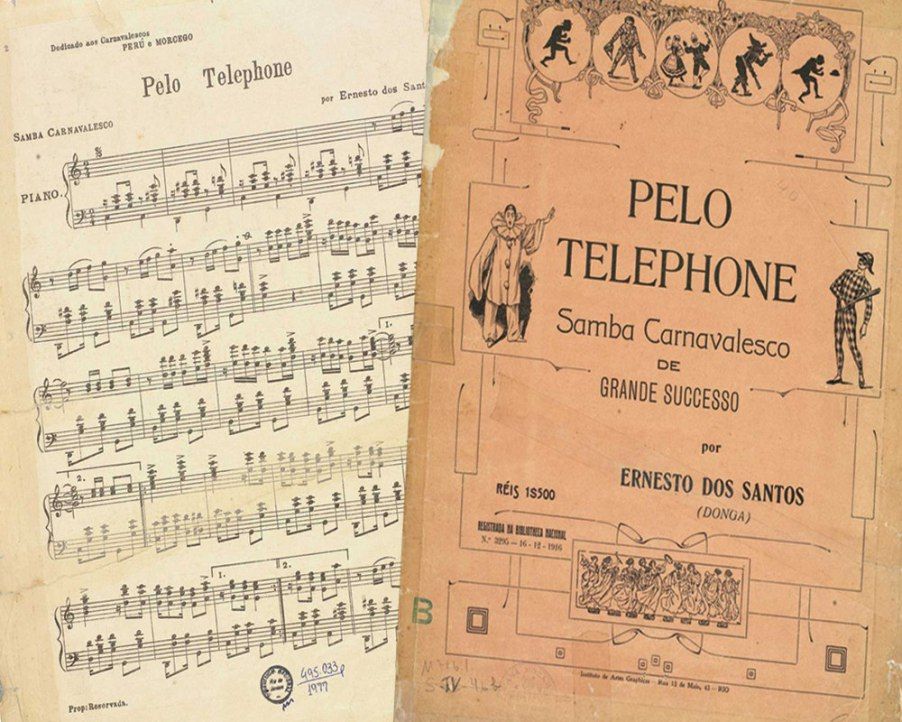 Hoje na História há 100 era lançado o Samba ‘Pelo Telefone’ composta por Dunga – Geledés 1 - A Origem do Samba, Música e Dança